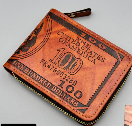 Premium US Leather Dollar Wallet
