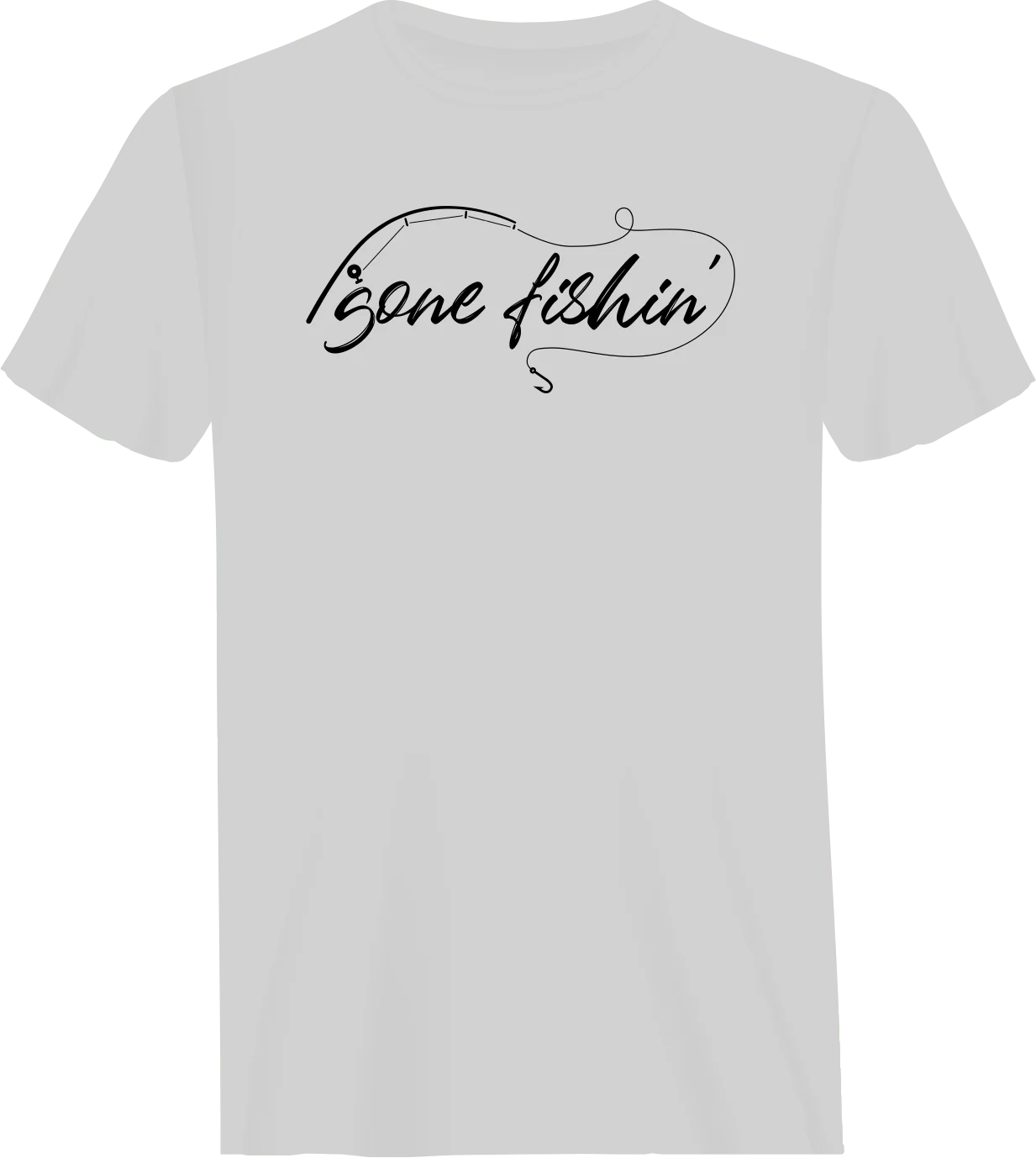 Gone Fishing v2 Man T-Shirt