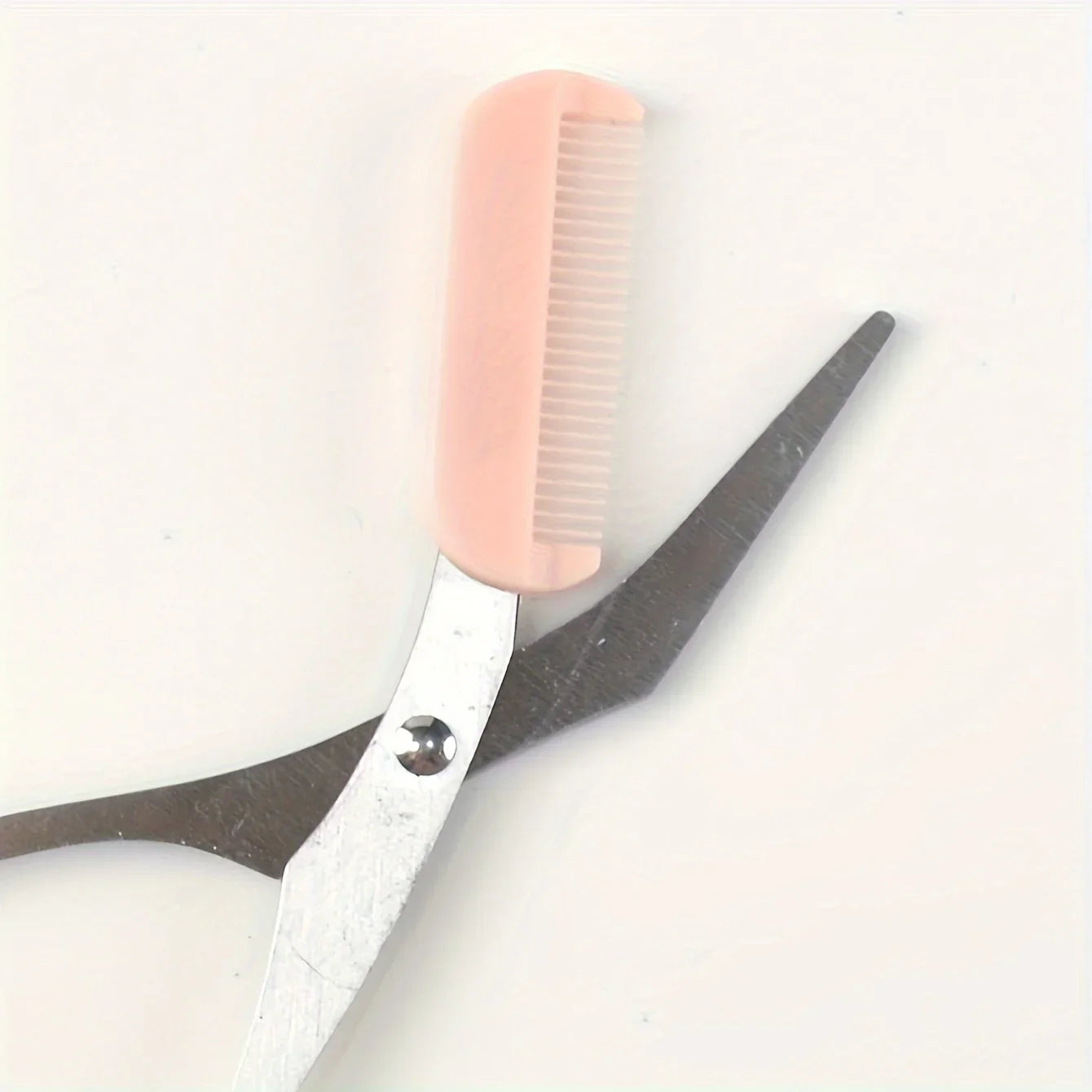 Precision Eyebrow Scissors with Comb