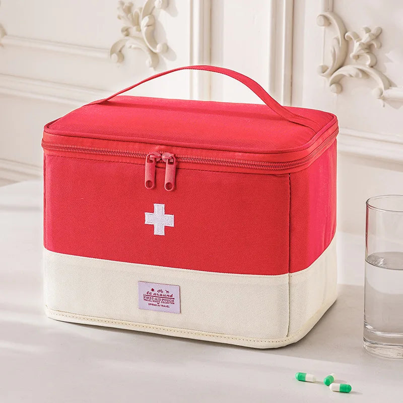 Portable Business Trips Home Use Medical Bag Travels Small Medicine Bag for Carrying Around Storage Emergency Kits