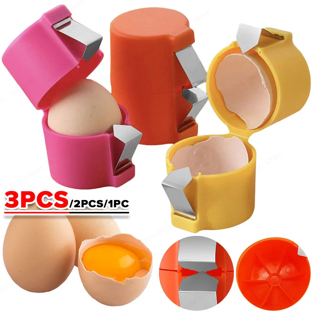3-1 Pc Egg Shell Opener Kitchen DIY