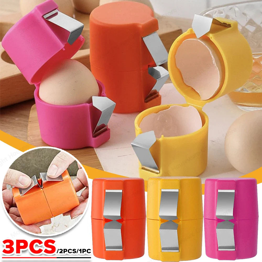 3-1 Pc Egg Shell Opener Kitchen DIY