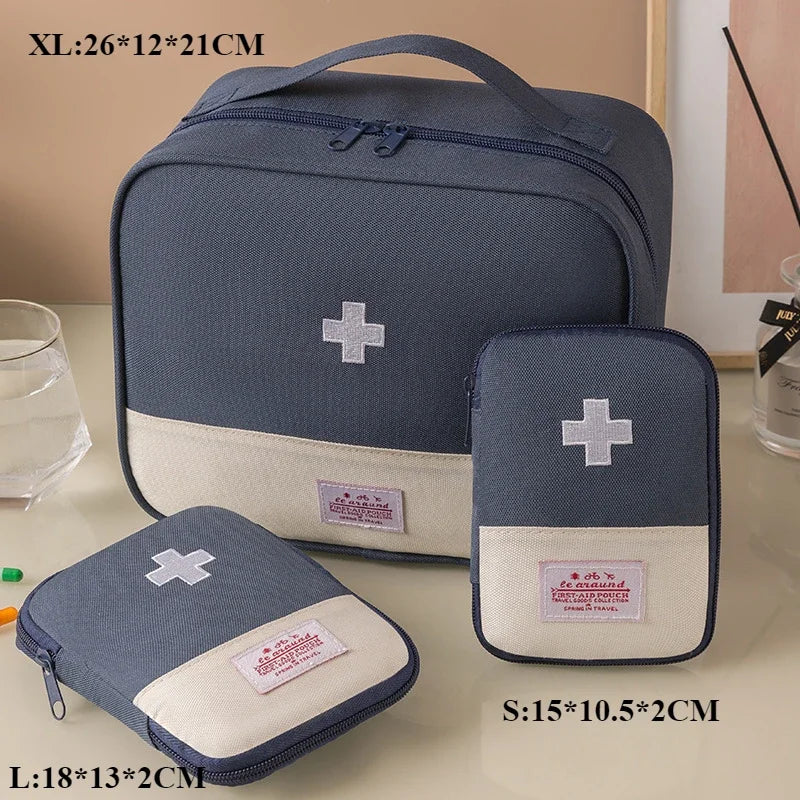 Portable Business Trips Home Use Medical Bag Travels Small Medicine Bag for Carrying Around Storage Emergency Kits