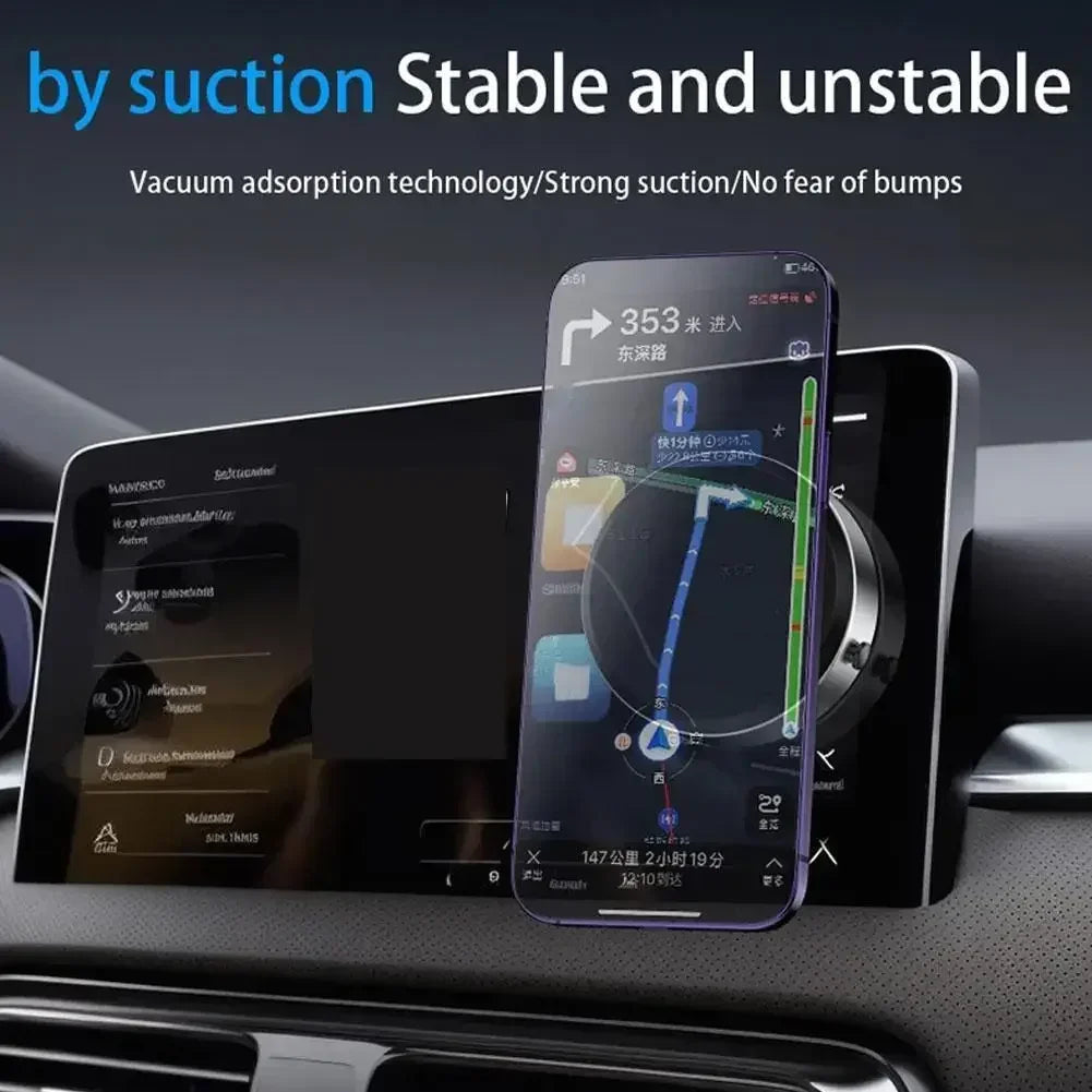 Vacuum Adsorption Car Phone Holder Mount Display Screen Glass