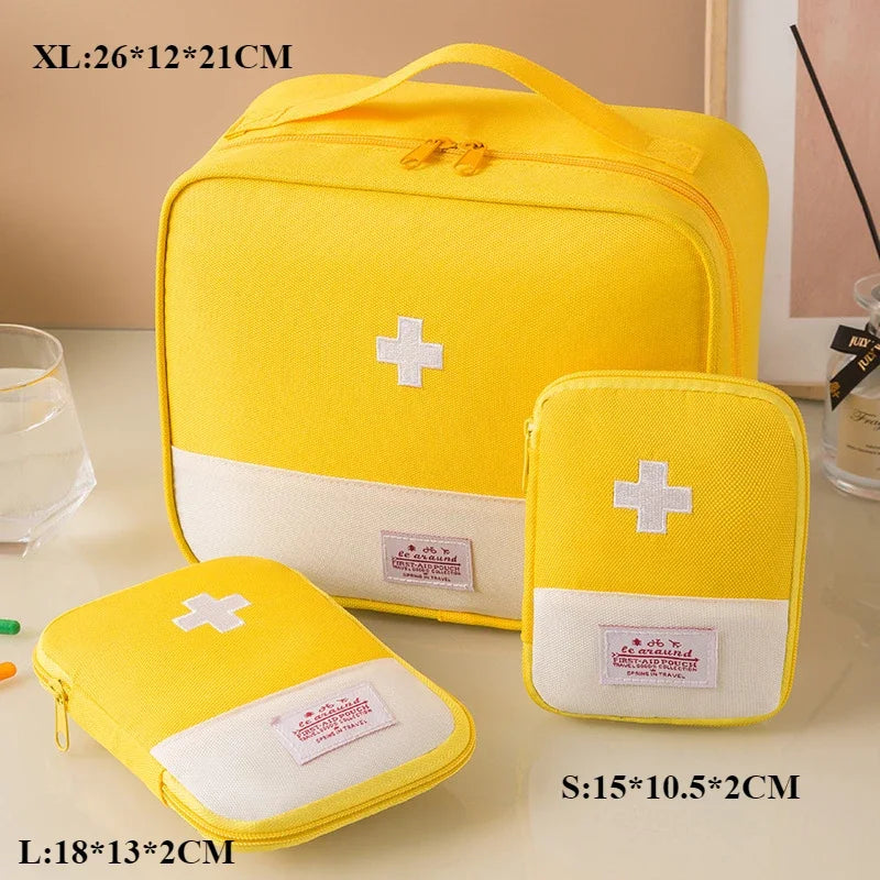 Portable Business Trips Home Use Medical Bag Travels Small Medicine Bag for Carrying Around Storage Emergency Kits