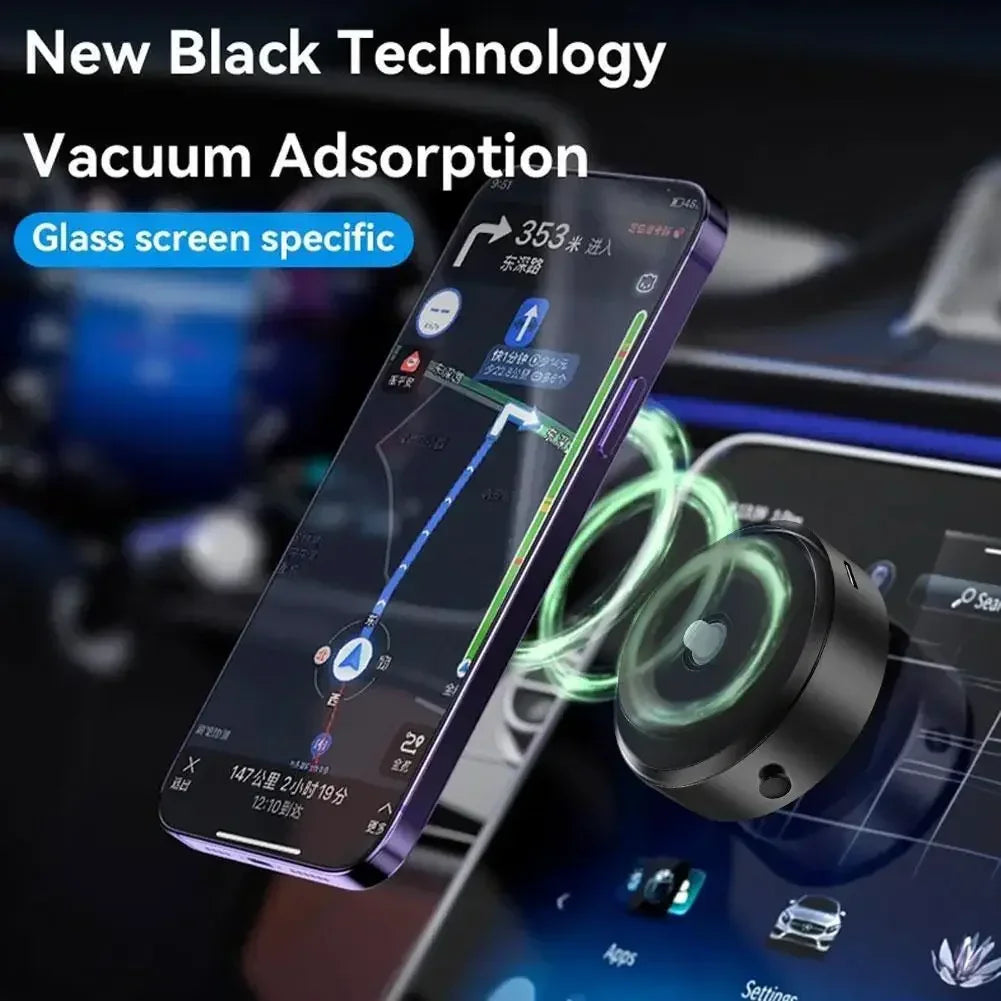Vacuum Adsorption Car Phone Holder Mount Display Screen Glass
