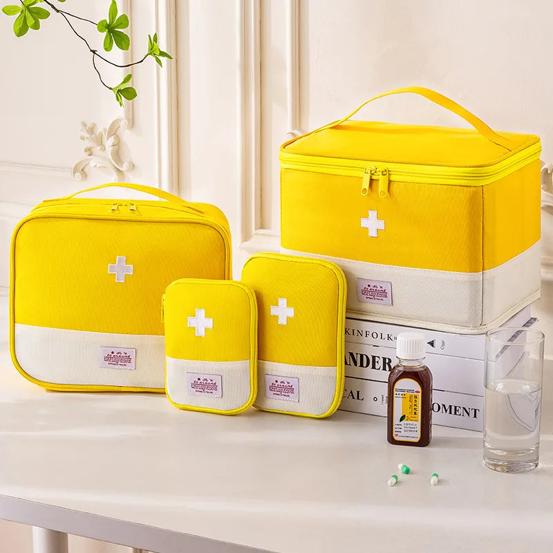 Portable Business Trips Home Use Medical Bag Travels Small Medicine Bag for Carrying Around Storage Emergency Kits