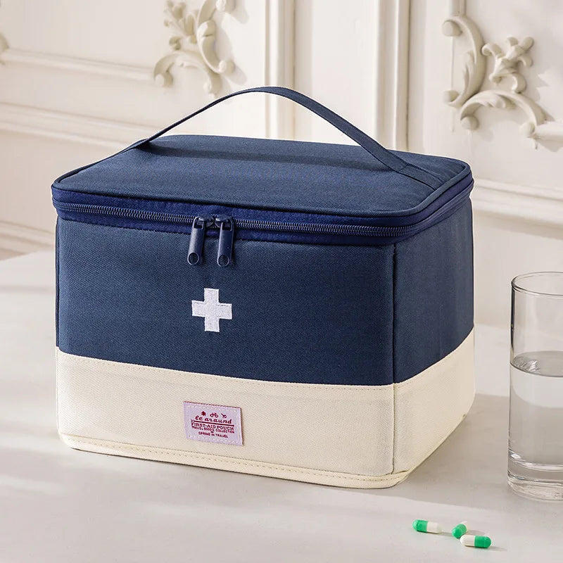 Portable Business Trips Home Use Medical Bag Travels Small Medicine Bag for Carrying Around Storage Emergency Kits