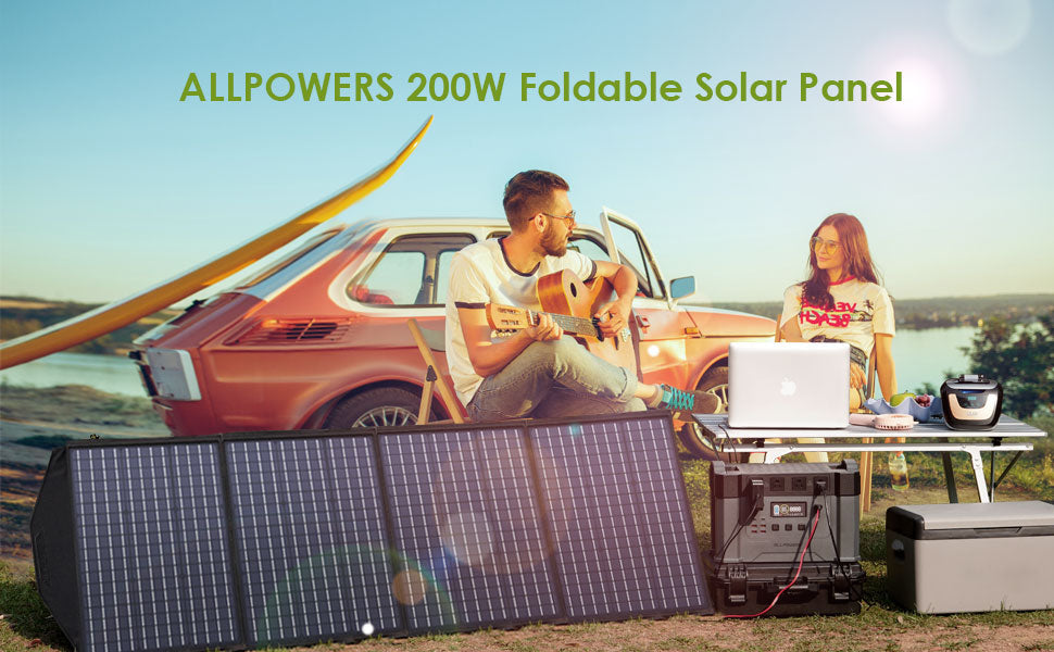 600W Portable Power Station 299Wh LiFePO4 Solar Generator with Optional Solar Panel for Camping, Outdoor & Home Backup