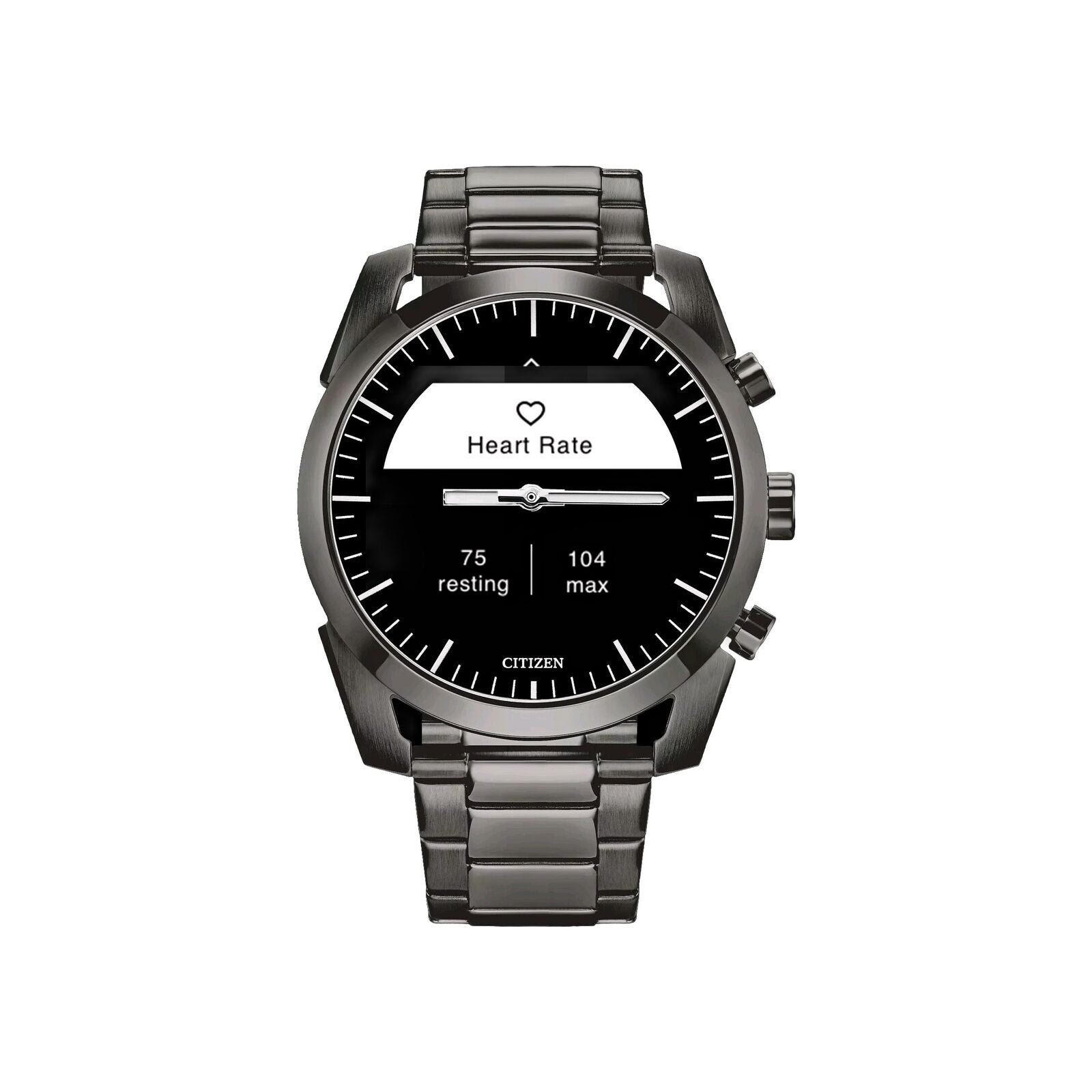 Citizen Luxury CZ Smart Hybrid Gen 2 42.5MM Stainless Steel Sport Smartwatch-JX2017-56E